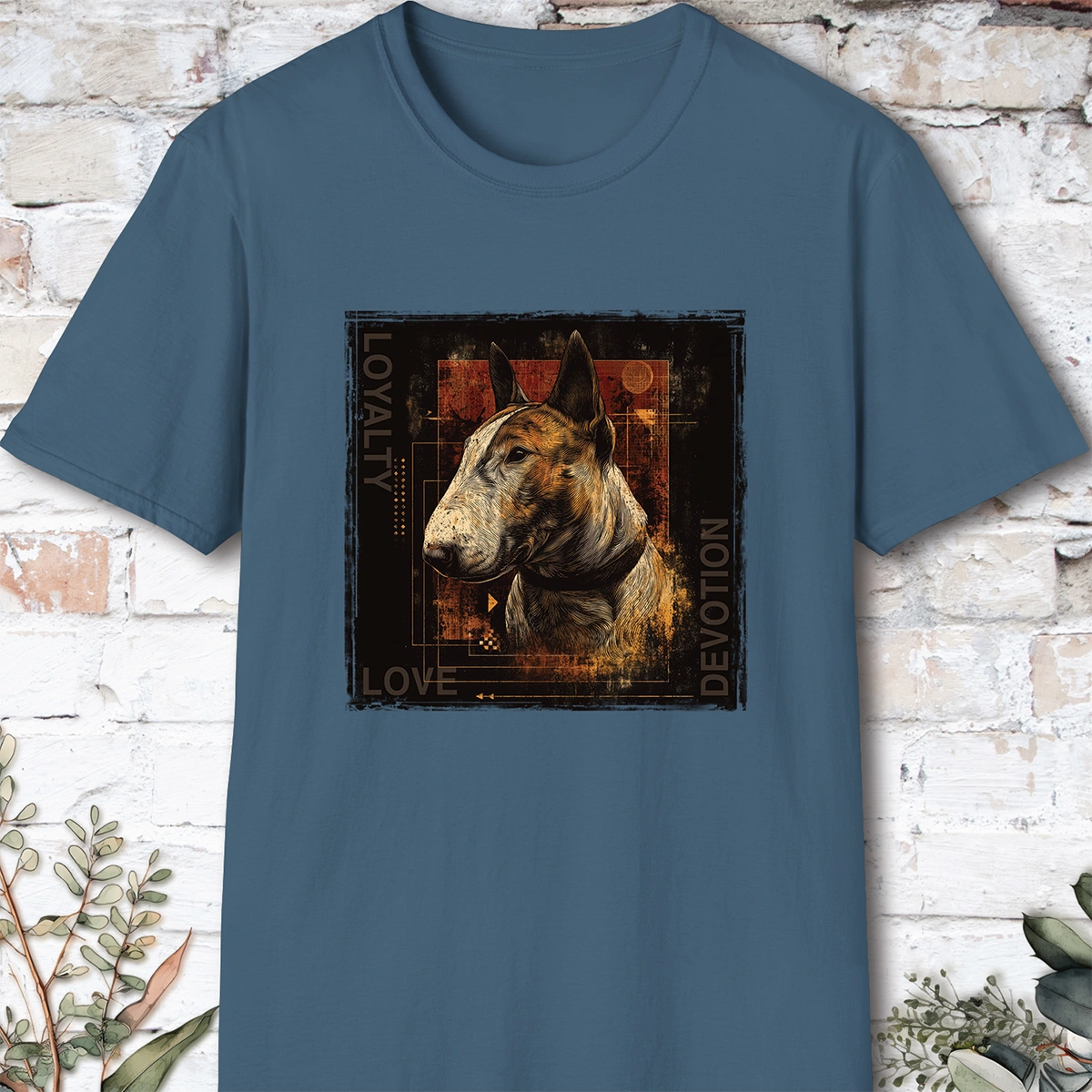 British Bull Terrier #1 Devotion, Loyalty, Love T-Shirt