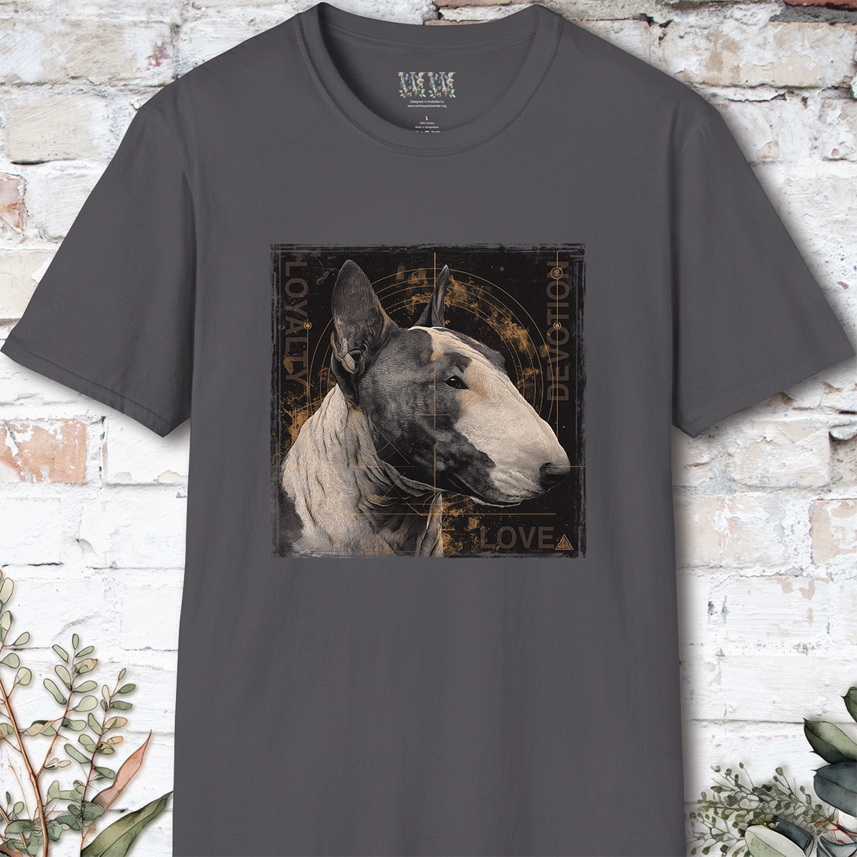 British Bull Terrier #2 Devotion, Loyalty, Love T-Shirt