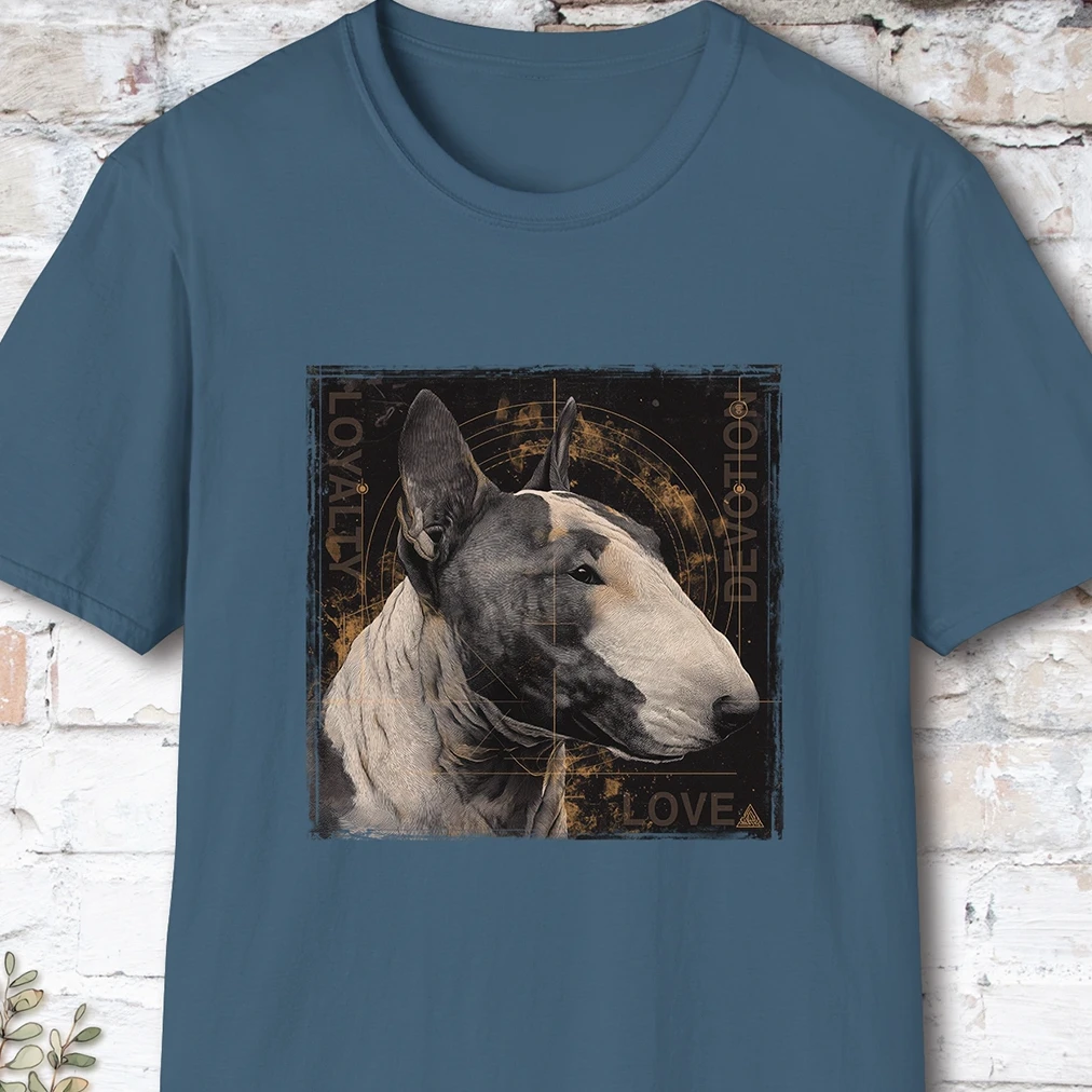 British Bull Terrier #2 Devotion, Loyalty, Love T-Shirt