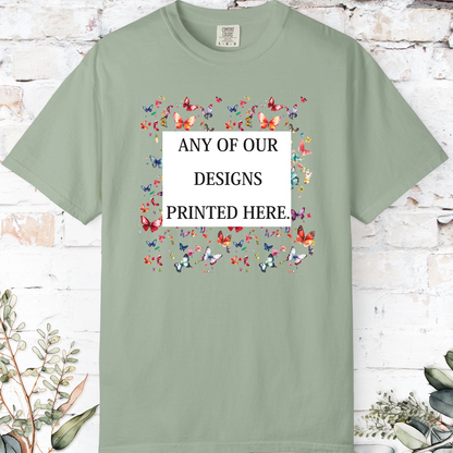 ANY DESIGN - USA Comfort Colours T-shirt