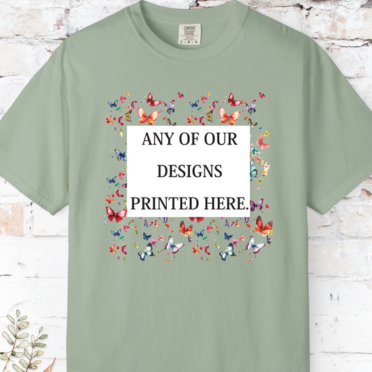 ANY DESIGN - UNITED KINGDOM Comfort Colours T-shirt