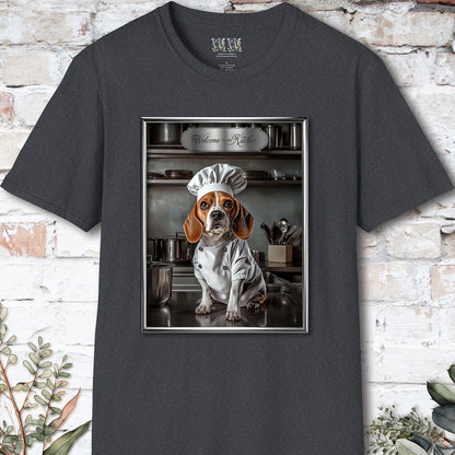 Beagle Chef Unisex T shirt