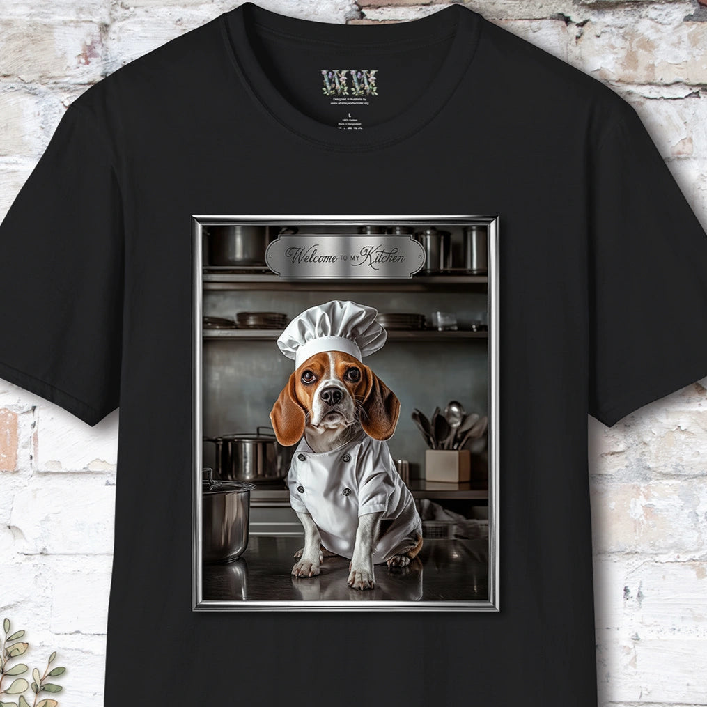 Beagle Chef Unisex T shirt