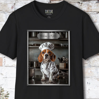 Beagle Chef Unisex T shirt