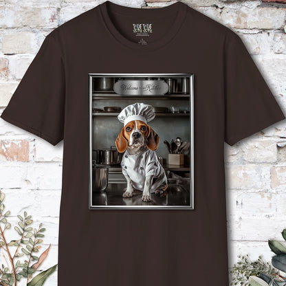 Beagle Chef Unisex T shirt