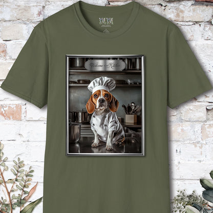 Beagle Chef Unisex T shirt