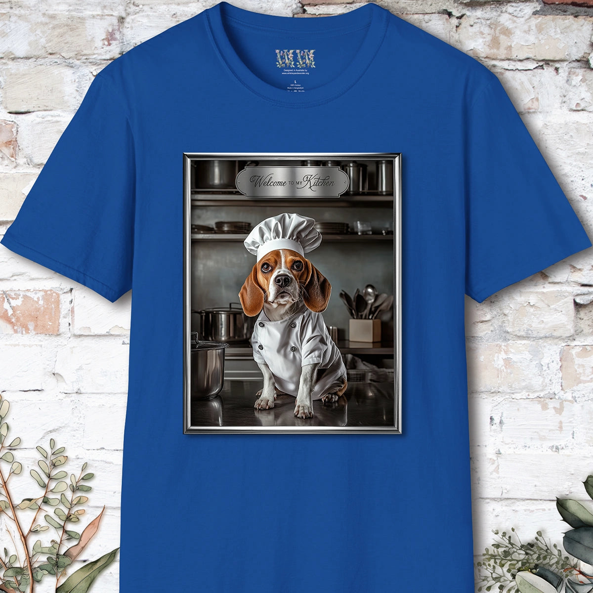 Beagle Chef Unisex T shirt