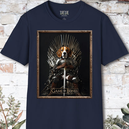 Beagle Game of Bones, Unisex T shirt