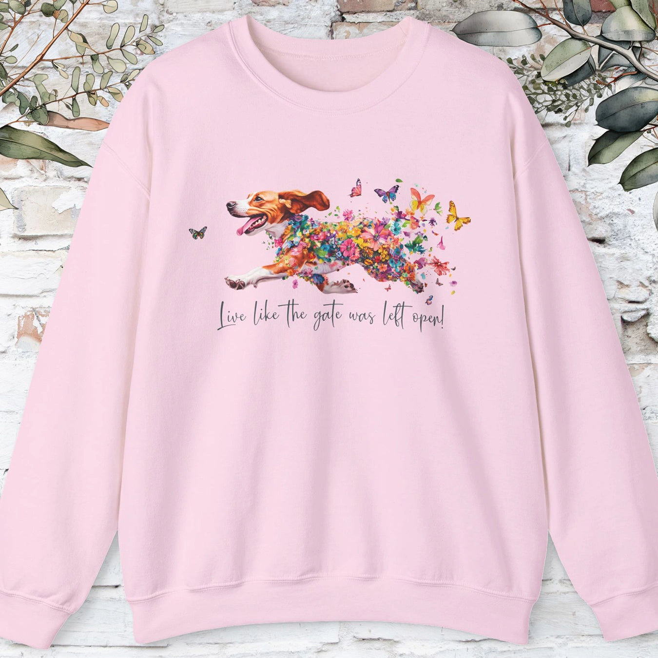 Beagle #2 Live like the gate was left open Personalised Sweatshirt