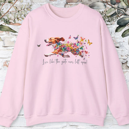 Beagle #2 Live like the gate was left open Personalised Sweatshirt