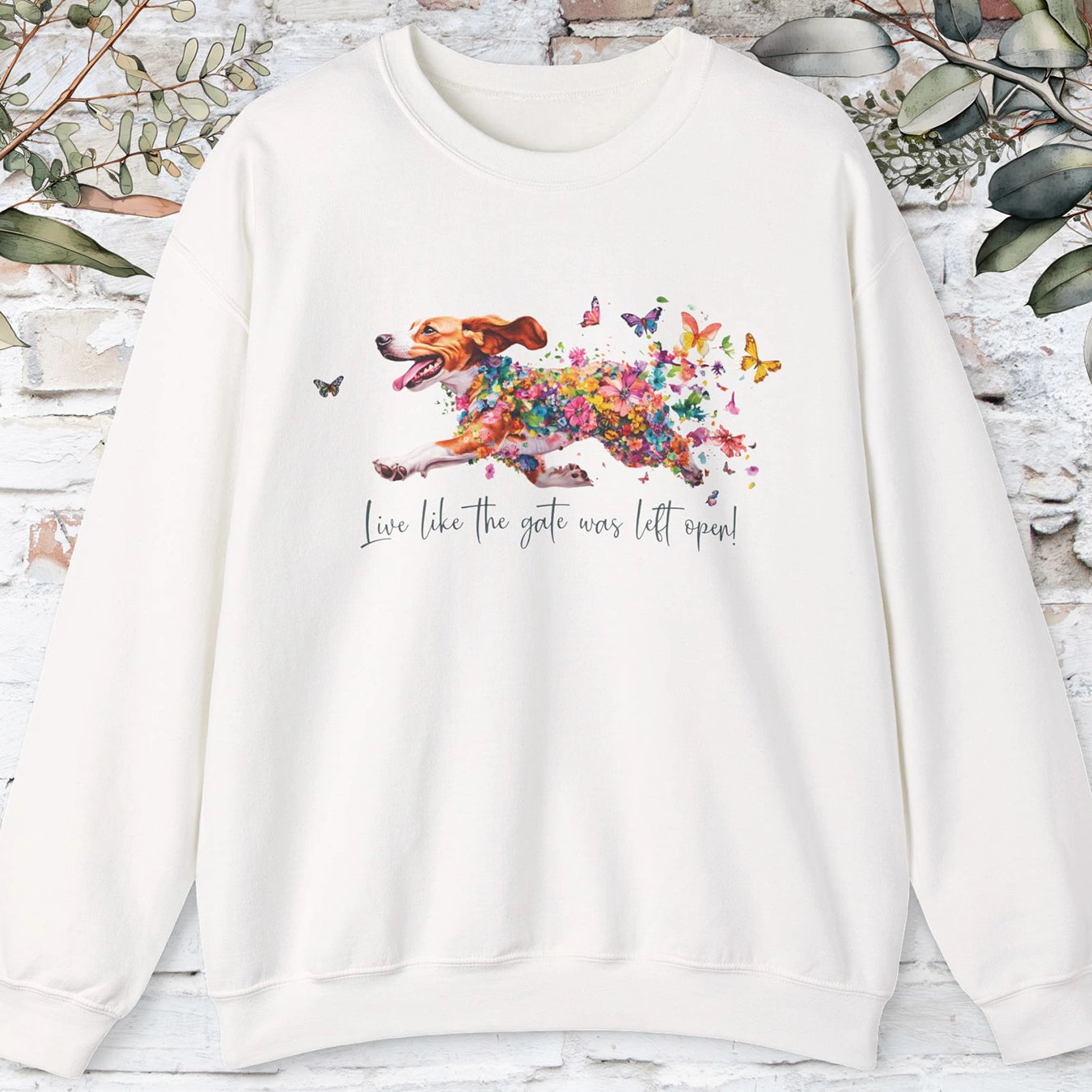 Beagle #2 Live like the gate was left open Personalised Sweatshirt