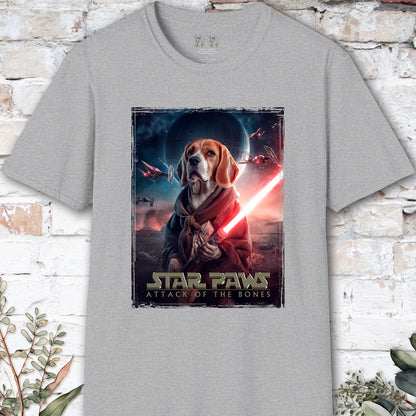 Beagle Star Paws Unisex T shirt