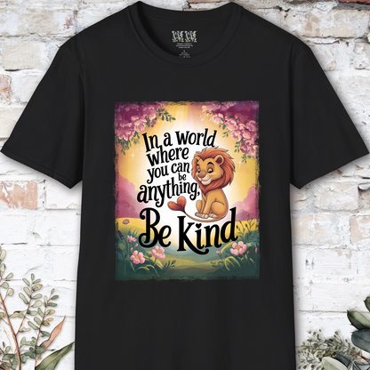 Be Kind #1 Lion unisex T shirt