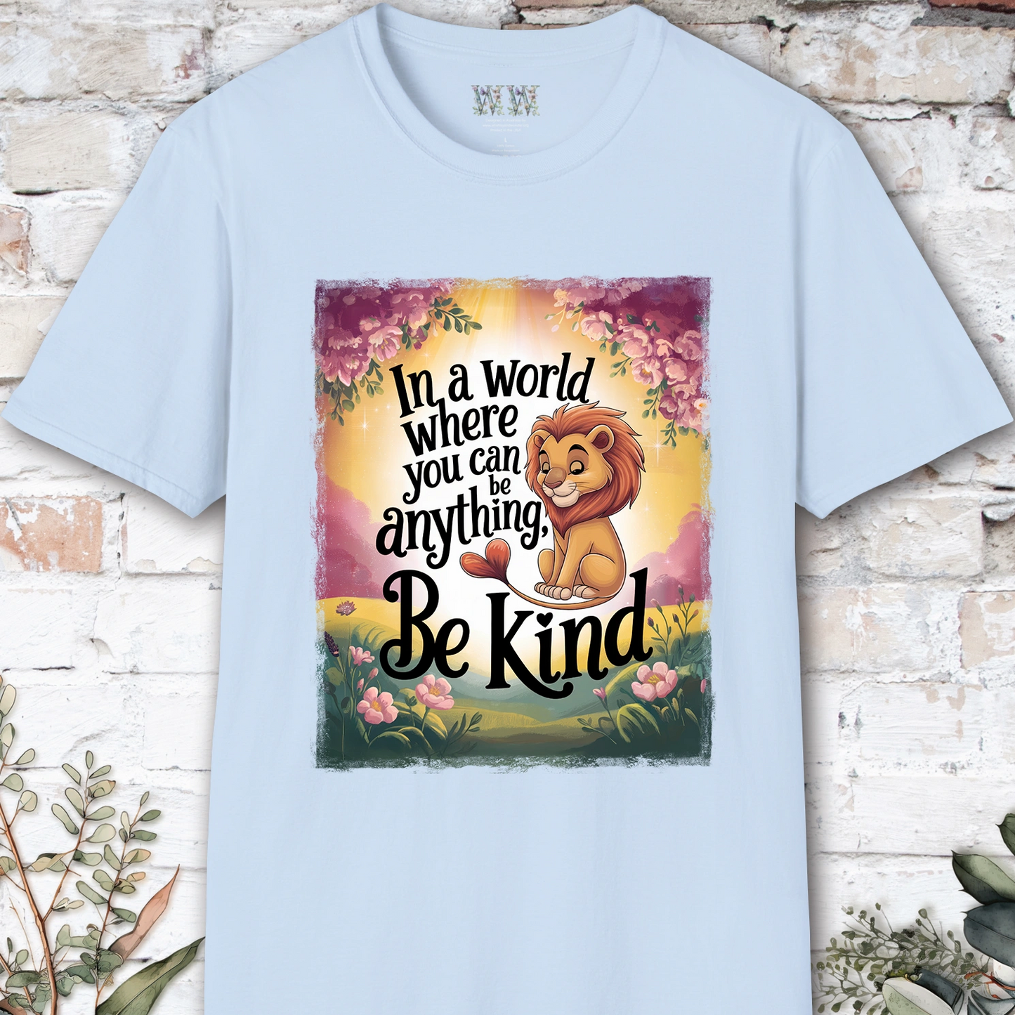 Be Kind #1 Lion unisex T shirt