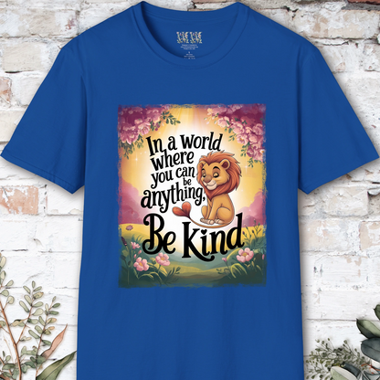 Be Kind #1 Lion unisex T shirt