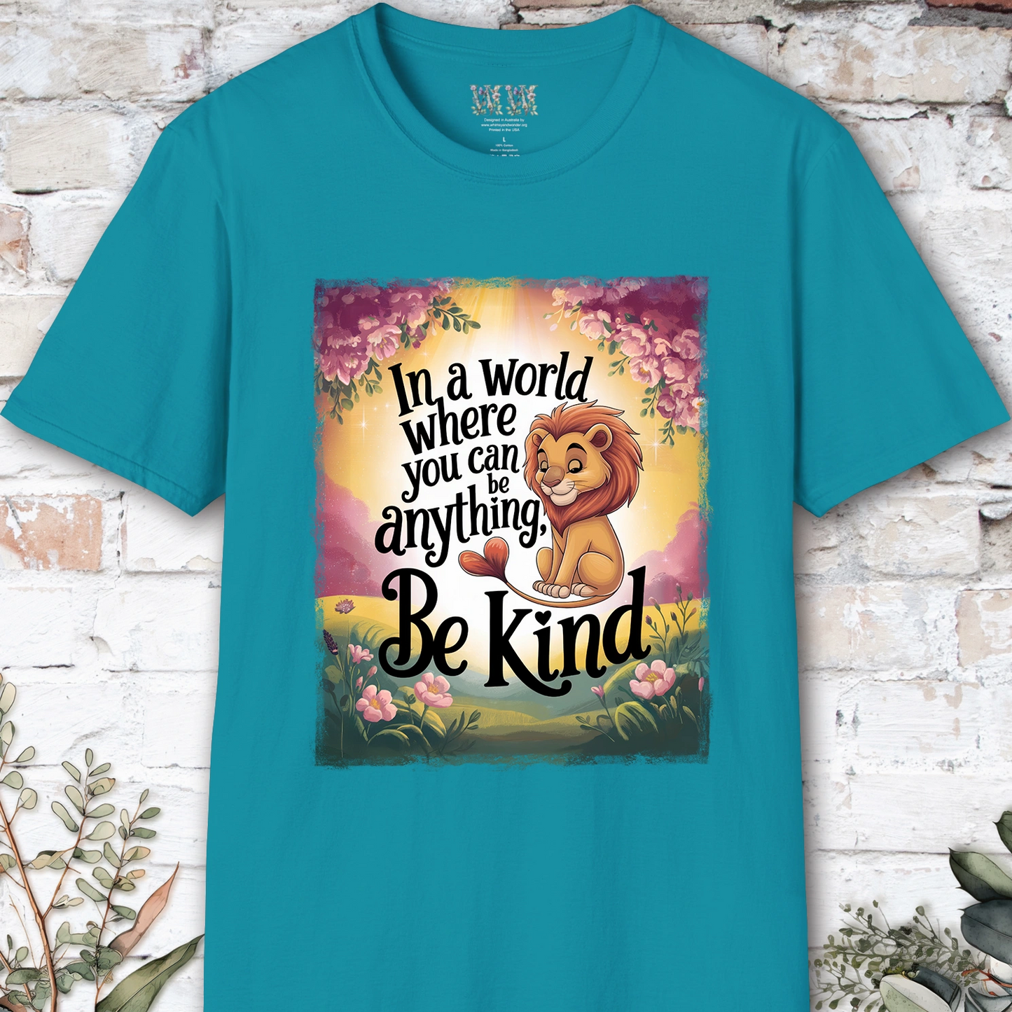 Be Kind #1 Lion unisex T shirt
