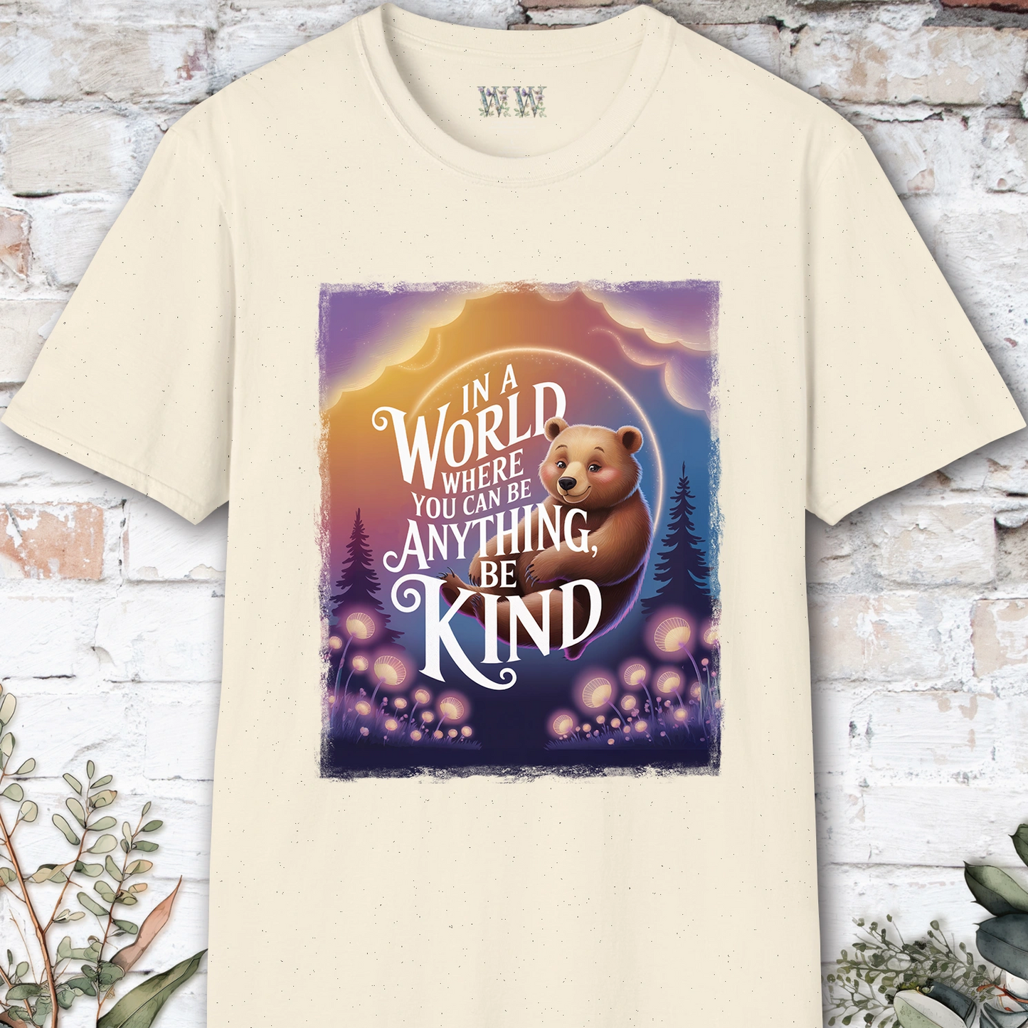 Be Kind #2 Bear unisex T shirt