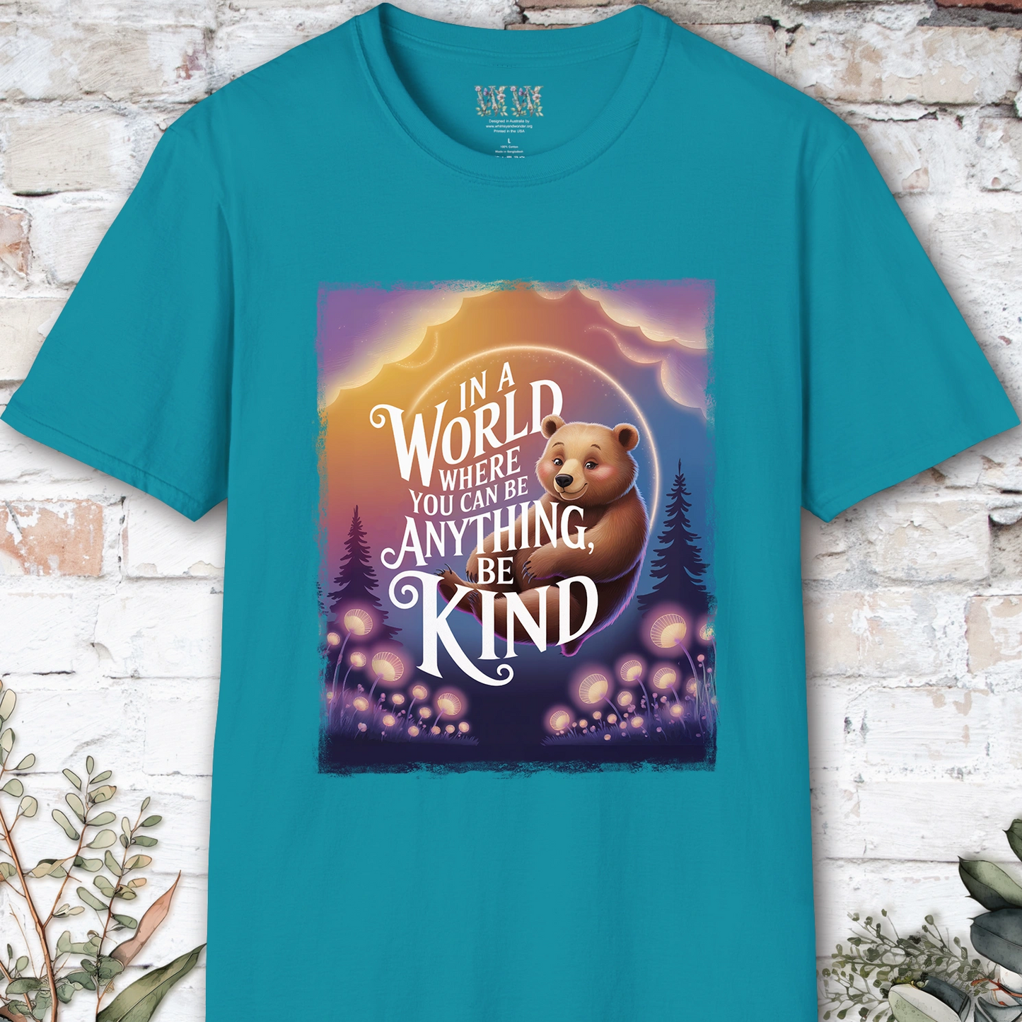 Be Kind #2 Bear unisex T shirt