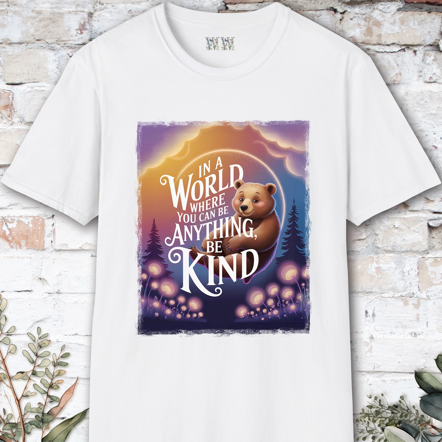 Be Kind #2 Bear unisex T shirt