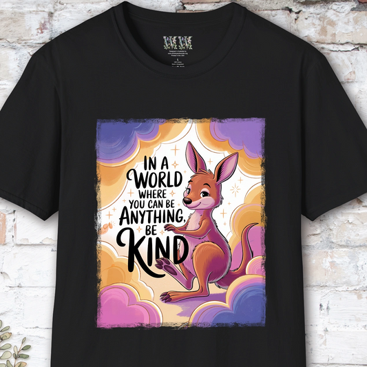 Be Kind #3 Kangaroo unisex T shirt