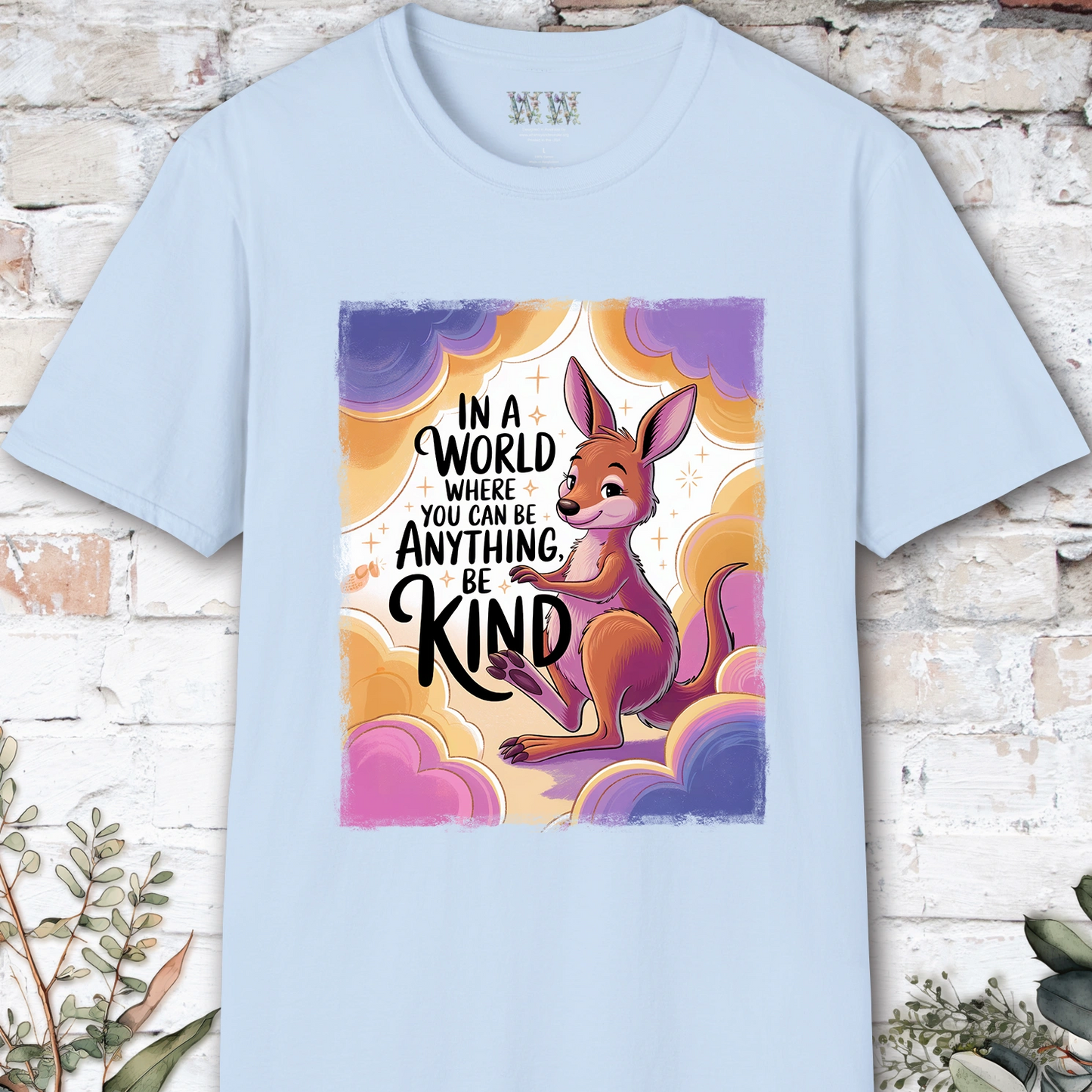 Be Kind #3 Kangaroo unisex T shirt