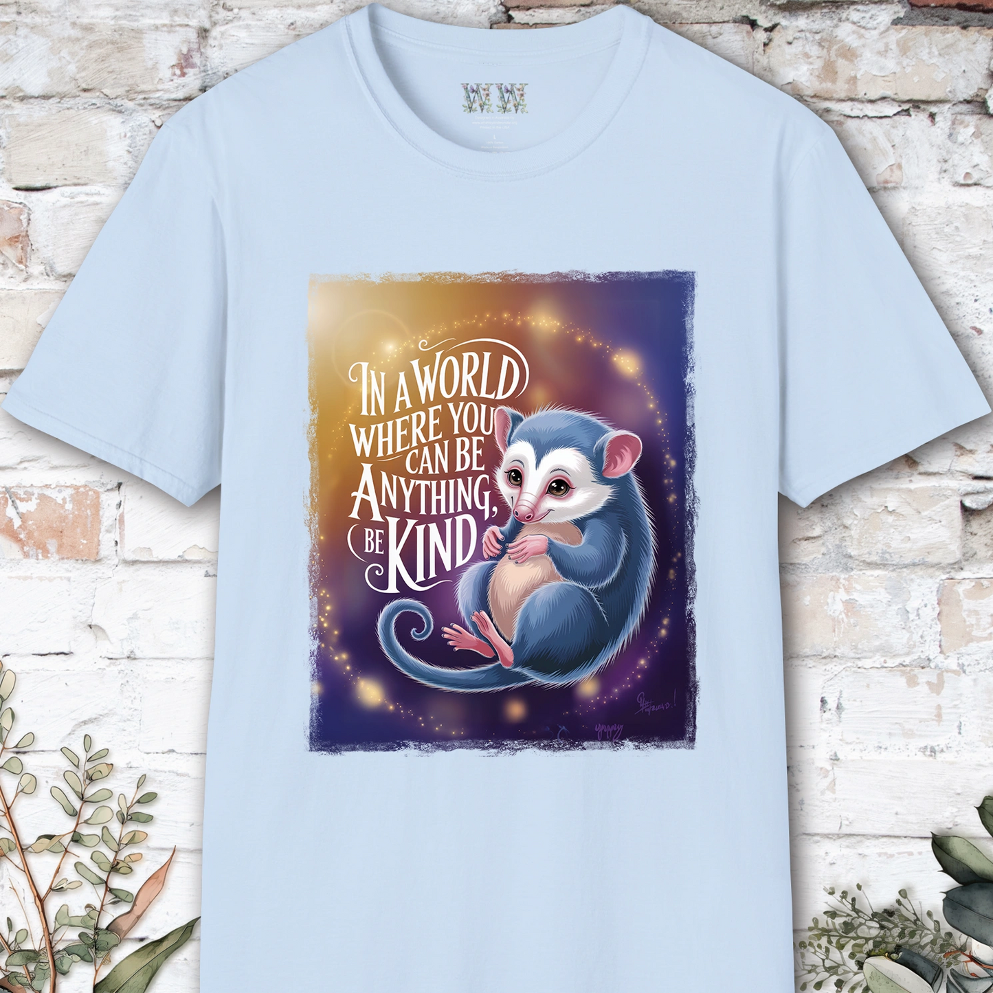 Be Kind #4 Possum unisex T shirt