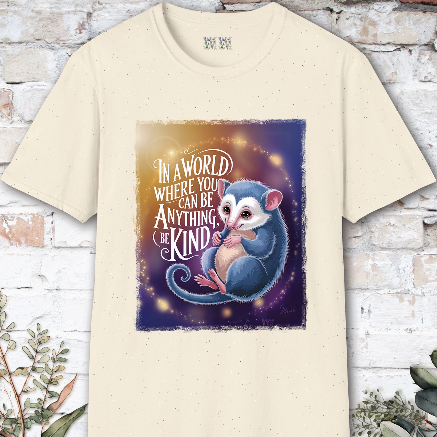 Be Kind #4 Possum unisex T shirt