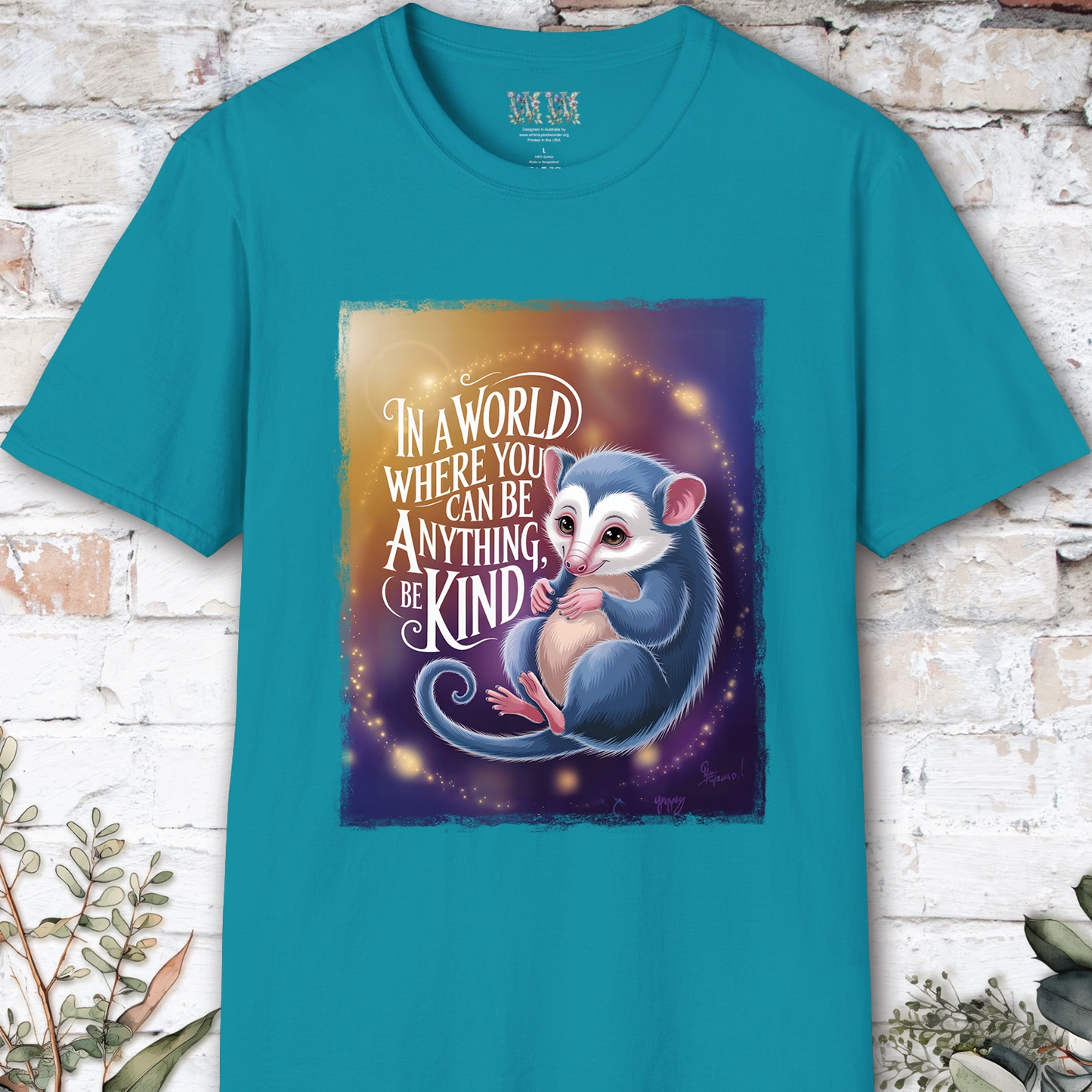 Be Kind #4 Possum unisex T shirt