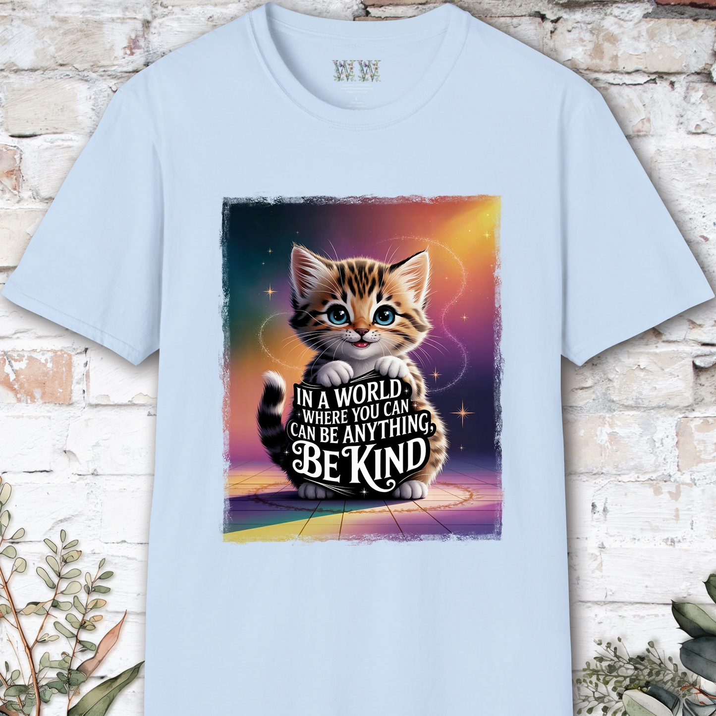 Be Kind #5 Kitten unisex T shirt