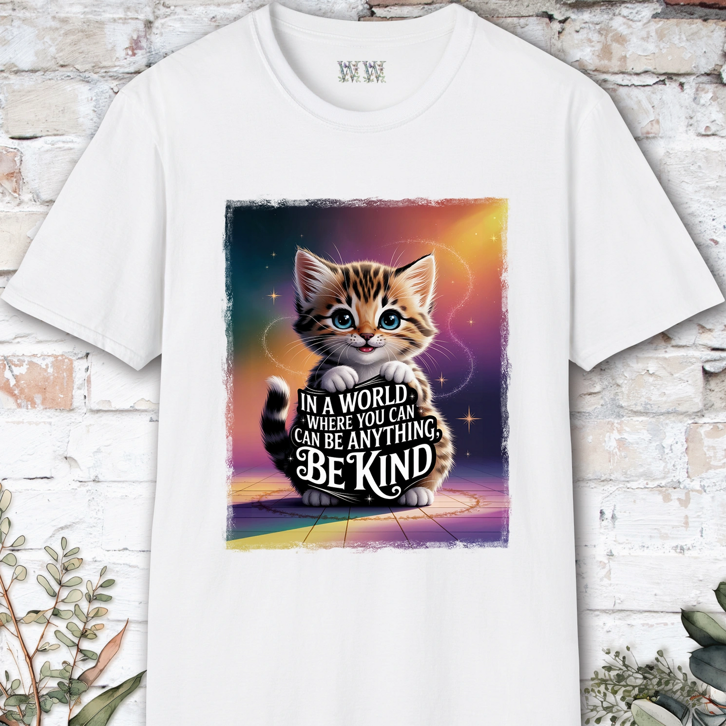Be Kind #5 Kitten unisex T shirt