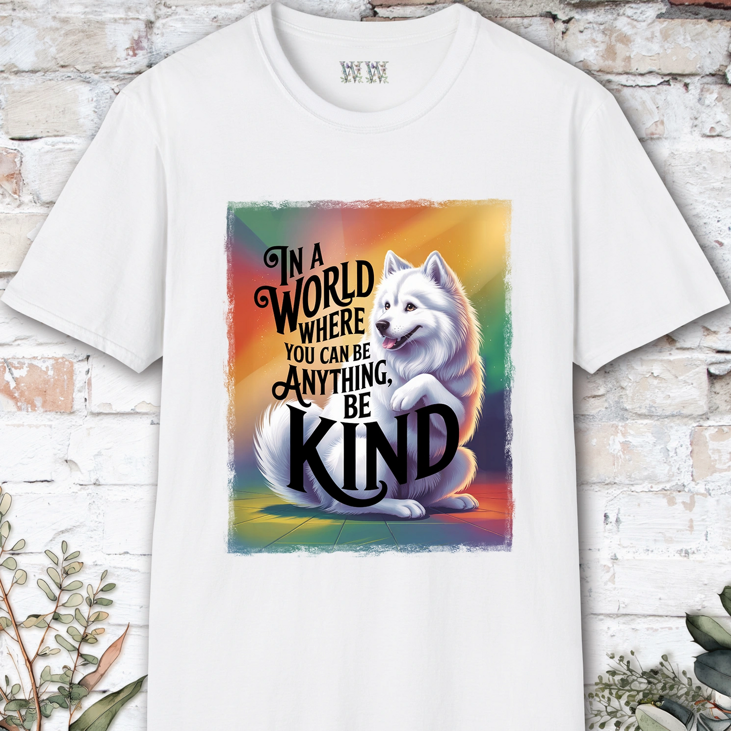Be Kind #6 Samoyed unisex T shirt