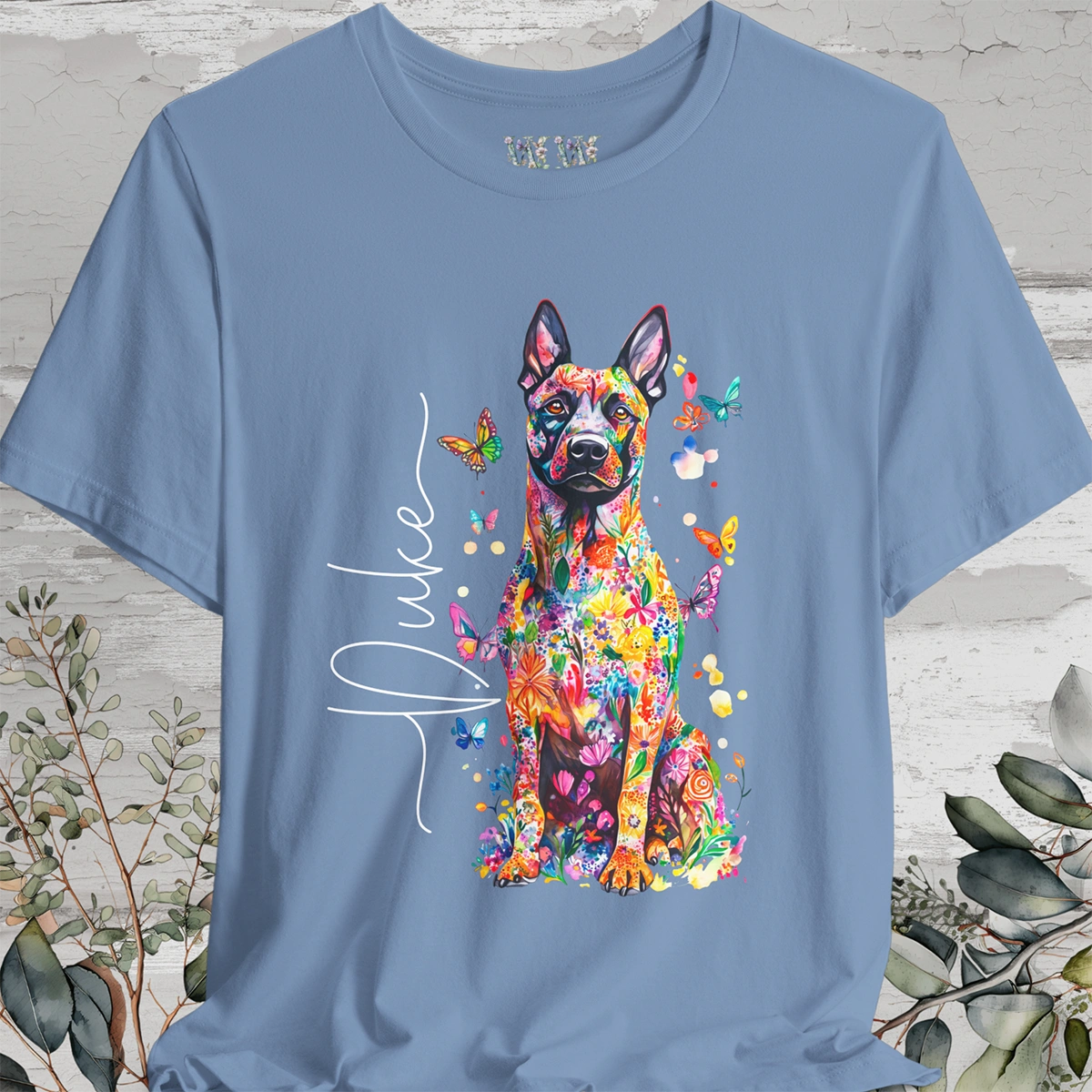 Belgian Malinois Foral personalized T shirt