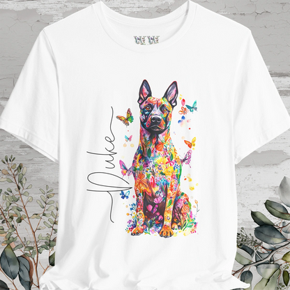 Belgian Malinois Foral personalized T shirt