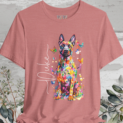 Belgian Malinois Foral personalized T shirt