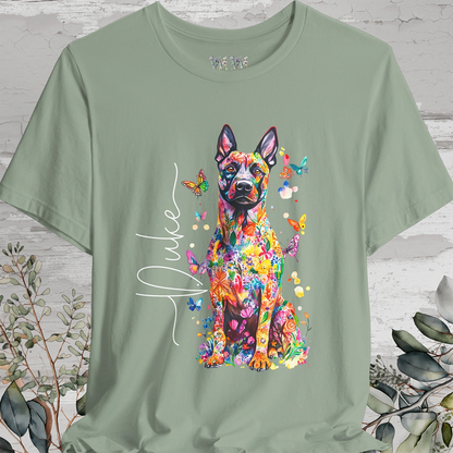 Belgian Malinois Foral personalized T shirt