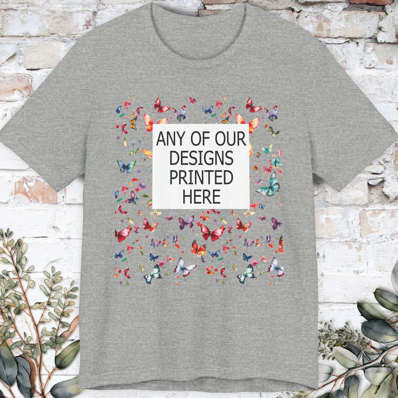 USA Bella Canvas - Any Design printed here unisex T shirt