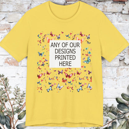 USA Bella Canvas - Any Design printed here unisex T shirt