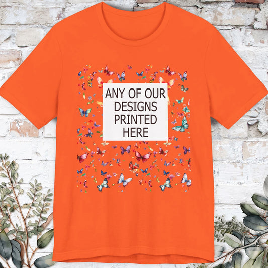 USA Bella Canvas - Any Design printed here unisex T shirt