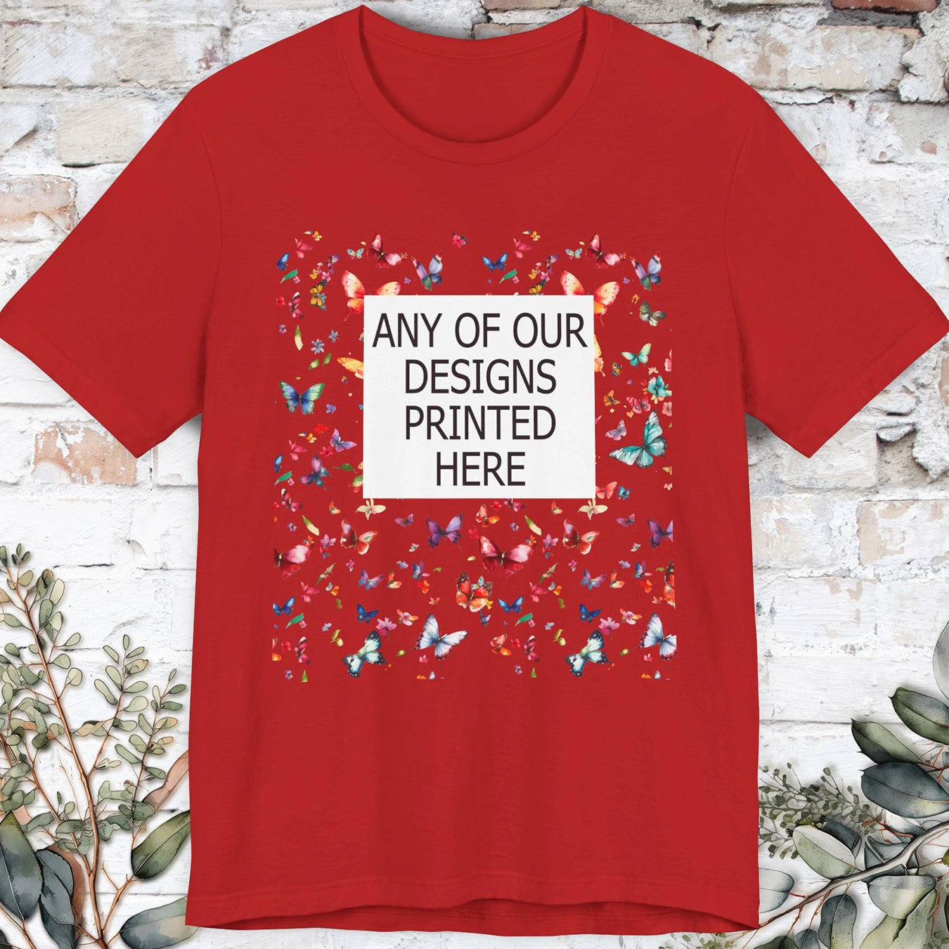 USA Bella Canvas - Any Design printed here unisex T shirt