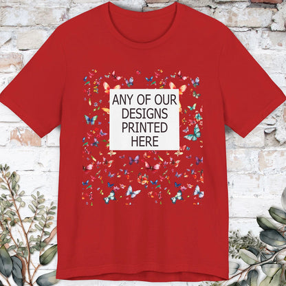 USA Bella Canvas - Any Design printed here unisex T shirt