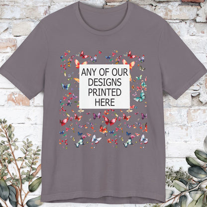 USA Bella Canvas - Any Design printed here unisex T shirt