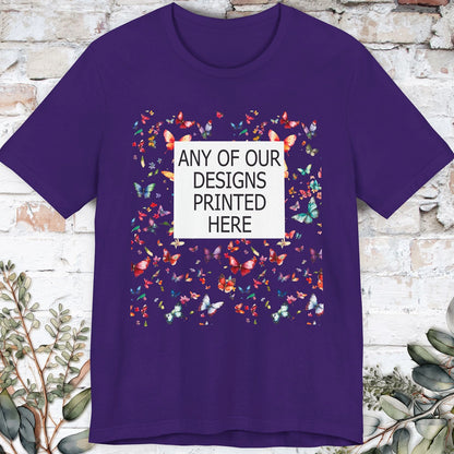 USA Bella Canvas - Any Design printed here unisex T shirt