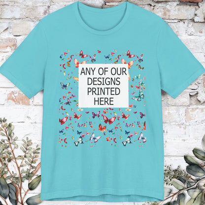 USA Bella Canvas - Any Design printed here unisex T shirt