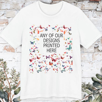USA Bella Canvas - Any Design printed here unisex T shirt