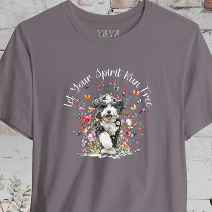 Bernedoodle 'Let your spirit run free' T shirt