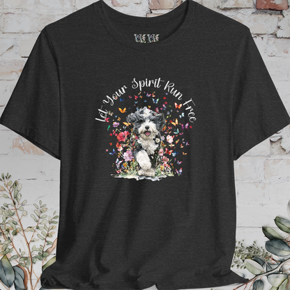 Bernedoodle 'Let your spirit run free' T shirt