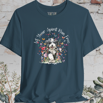 Bernedoodle 'Let your spirit run free' T shirt