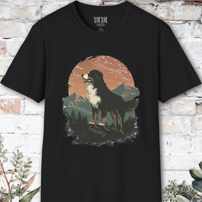 Bernese Mountain Dog Companion unisex T shirt