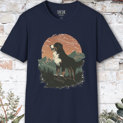 Bernese Mountain Dog Companion unisex T shirt