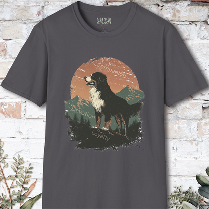 Bernese Mountain Dog Companion unisex T shirt